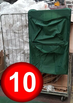Käfigsack 2 Taschen Shop Lagerwagen Recycling Abfallrolle Job Menge 10