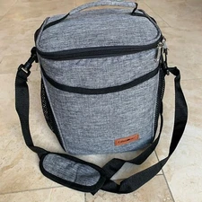 Large Insulated Lunch Bag Thermal Cooler Tote Lunch Box Picnic Storage  