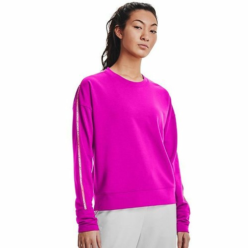 Pink Rival Terry Crewneck Sweatshirt 