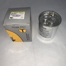 Titan Pro TRCFD353 35 3 MFD 440 370V Round Motor Run Capacitor