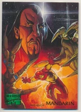 #64 MANDARIN 1995 Marvel Masterpieces IRON MAN