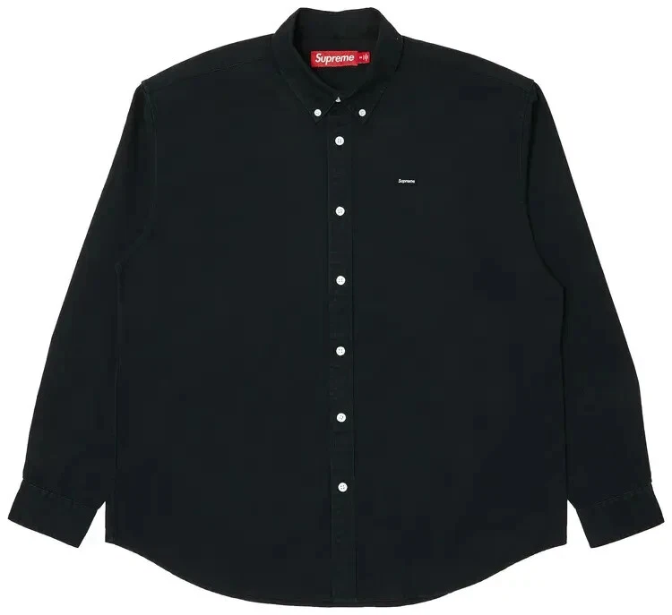 Chemise noire petite boîte Supreme taille M