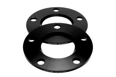 SPURPLATTEN SPURVERBREITERUNG, SCHWARZ  2x 5mm / 10mm;  LK 5x120; NLB 72,6mm