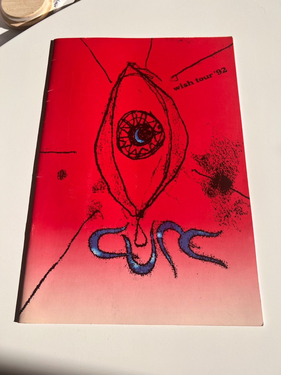 The Cure Wish Tour '92 Program (Excellent condition) Tour book | eBay