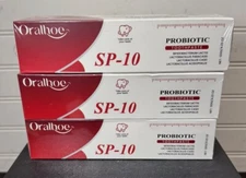 3 Oralhoe Toothpaste -  Sp-10 Probiotic Toothpaste, Ultra SP 10 new & Sealed