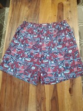 Columbia PFG Swim Trunks Men's M 30 In Waist Side Pocket Marlin Tuna Cocktail