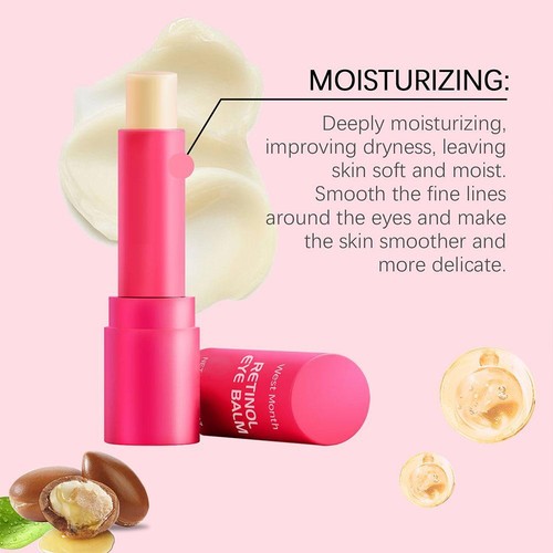 Retinol Anti Ageing Under Eye Bags Dark Circles Wrinkle Reducer Stick Face T3J7 - Picture 9 of 17