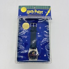 Harry Potter Sorcerer’s Stone Quidditch Broom Youth Kids Wrist Watch & Tin Set