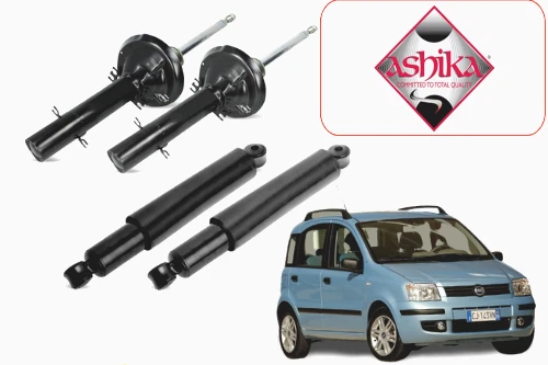 KIT 4 AMMORTIZZATORI ANTERIORI E POSTERIORI FIAT PANDA 169 1.2 BENZ GPL 1.3 MJT