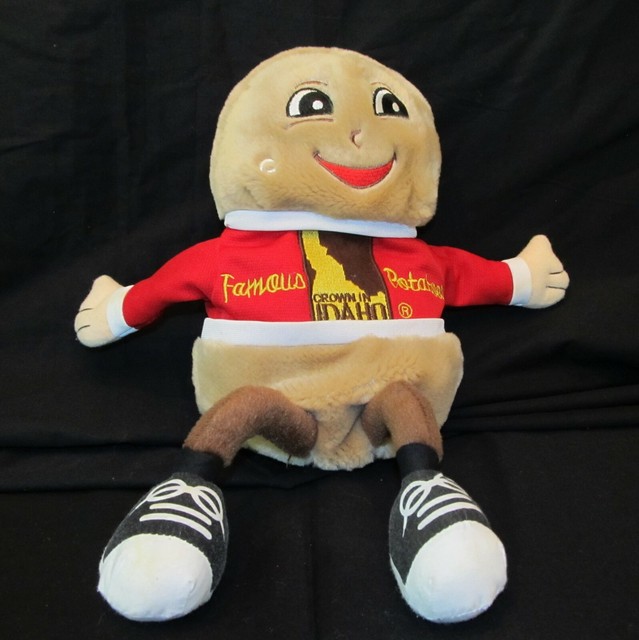 IDAHO SPUDDY BUDDY PLUSH HAND PUPPET 14 inches Famous Potatoes Potato