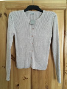 next girls white cardigan