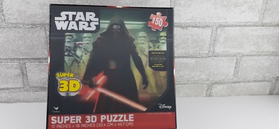 Disney Star Wars The Force Awakens Super 3D Puzzle 150 PC Brand New