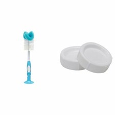 Dr Browns Bottle and Teat Brush and Travel Caps (Pack of 2)