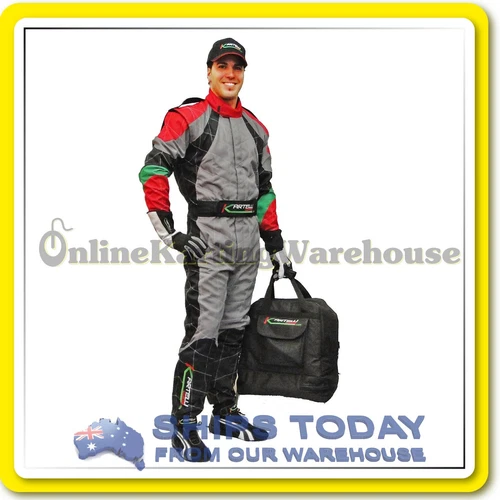 GO KART HELMET & GEAR BAG - KARTELLI CORSE - FITS ALL YOUR GEAR! - Picture 2 of 6