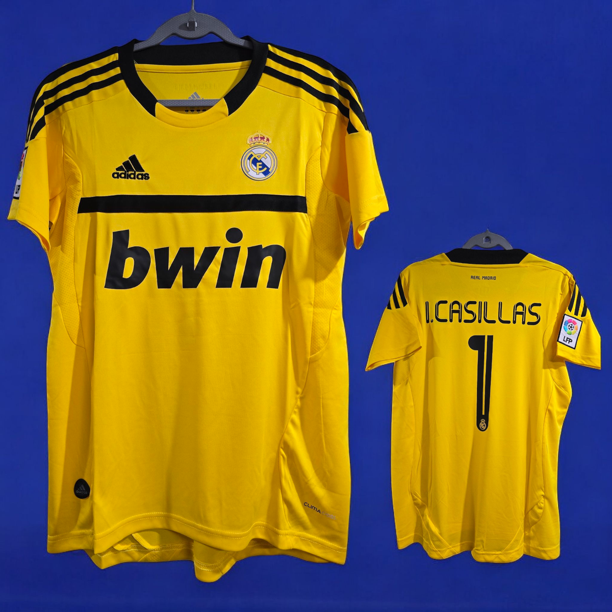 RAEL MADRID 08/09 Goalkeeper Yellow IKER CASILLAS