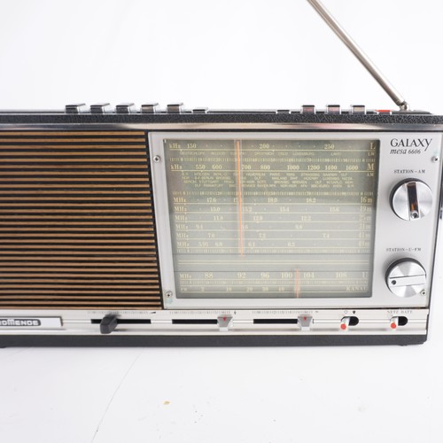 NordMende Galaxy Mesa 6606 radio a transistor 1973-1976 Germania - Foto 2 di 17