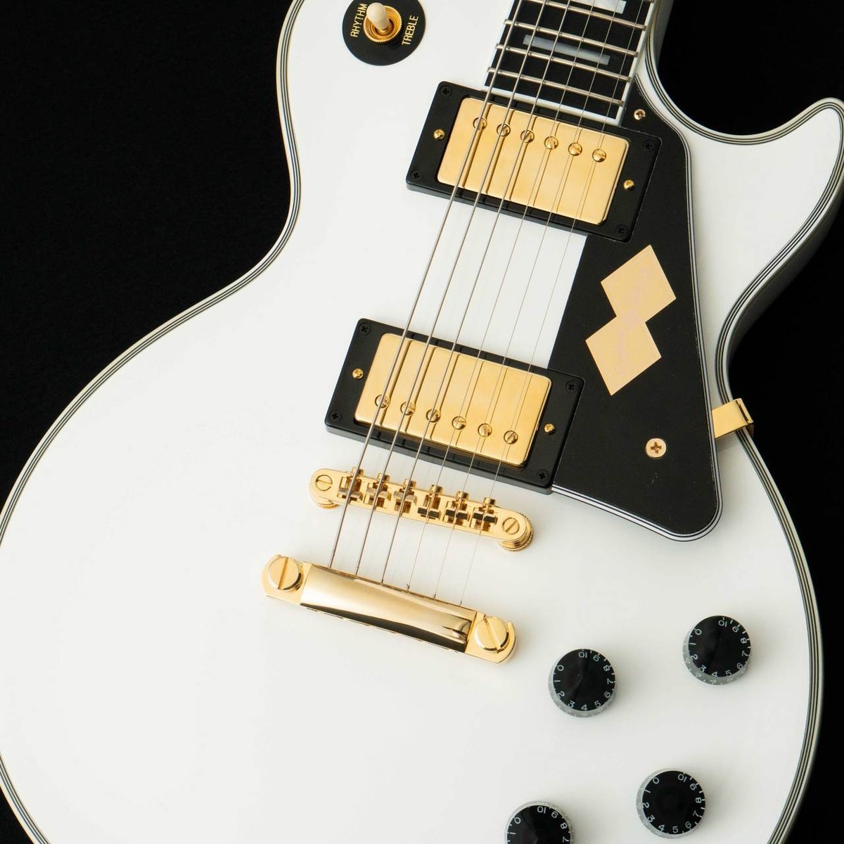 【新品】Epiphone 7弦 エピフォン レスポールカスタム white Epiphone Matt Heafy Les Paul Custom Origins 7-String