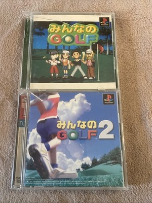 Golf 1 & 2 - Japanische NTSC-J PS1 Playstation 1
