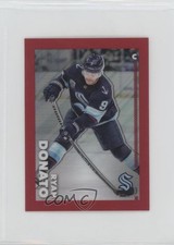 2022 Topps Chrome NHL Sticker Collection Red Refractor /5 Ryan Donato #415 2o7
