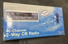 Vintage Radio Shack Transceiver 2-way CB Radio TRC-487 Weather Alert 40 Channel