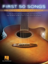 First 50 Songs You Should Fingerpick on Guitar Tab Chords Lyrics Pop Music Book
