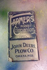 Compagnon de poche John Deere vintage 1901