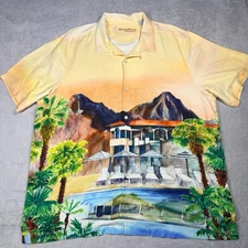 Special Edition Tommy Bahama Miramonte  Silk Camp Shirt Men's XXL