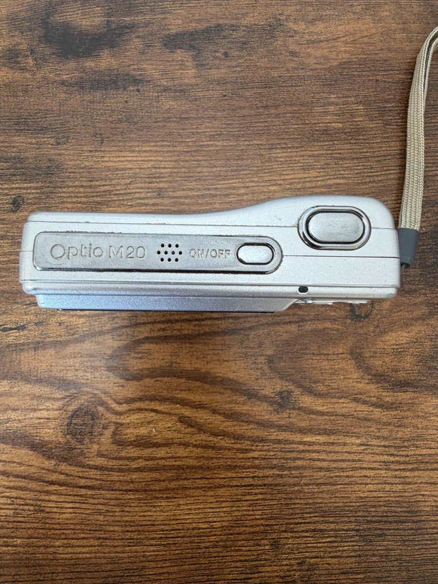 PENTAX Pentax Optio M20 7.0MP Digital Camera - Silver for sale