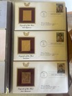 Two Golden Replicas of United States Stamps in 22kt Albums — photo 6