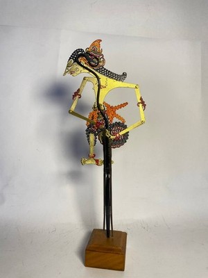 Wayang Kulit Mini Size Abimanyu, Indonesian Wayang Traditional Indonesian Arts