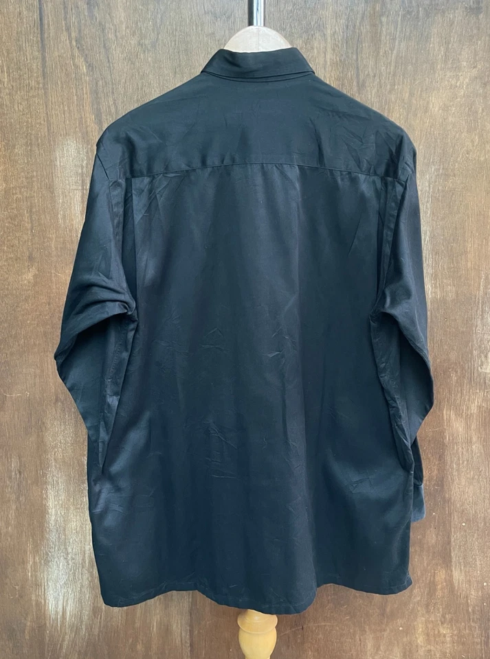 Camisa clássica Y's masculina Yohji Yamamoto etiqueta vermelha feita no Japão - Imagem 3 de 4