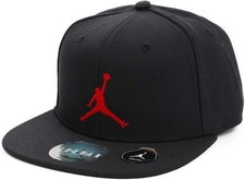 Nike Youth Hat Jordan Jumpman Logo Retro Flat Bill SnapBack Gym Red Cap NEW