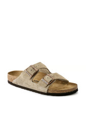 Flash Sale Birkenstock Arizona Suede Leather Sandals, Taupe  New With Box
