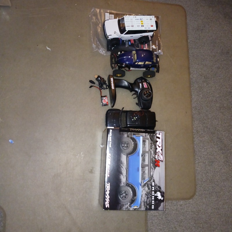 2x Traxxas TRX-4M 1/18 Electric Rock Crawler w/Ford Bronco Bonus Beetle Body