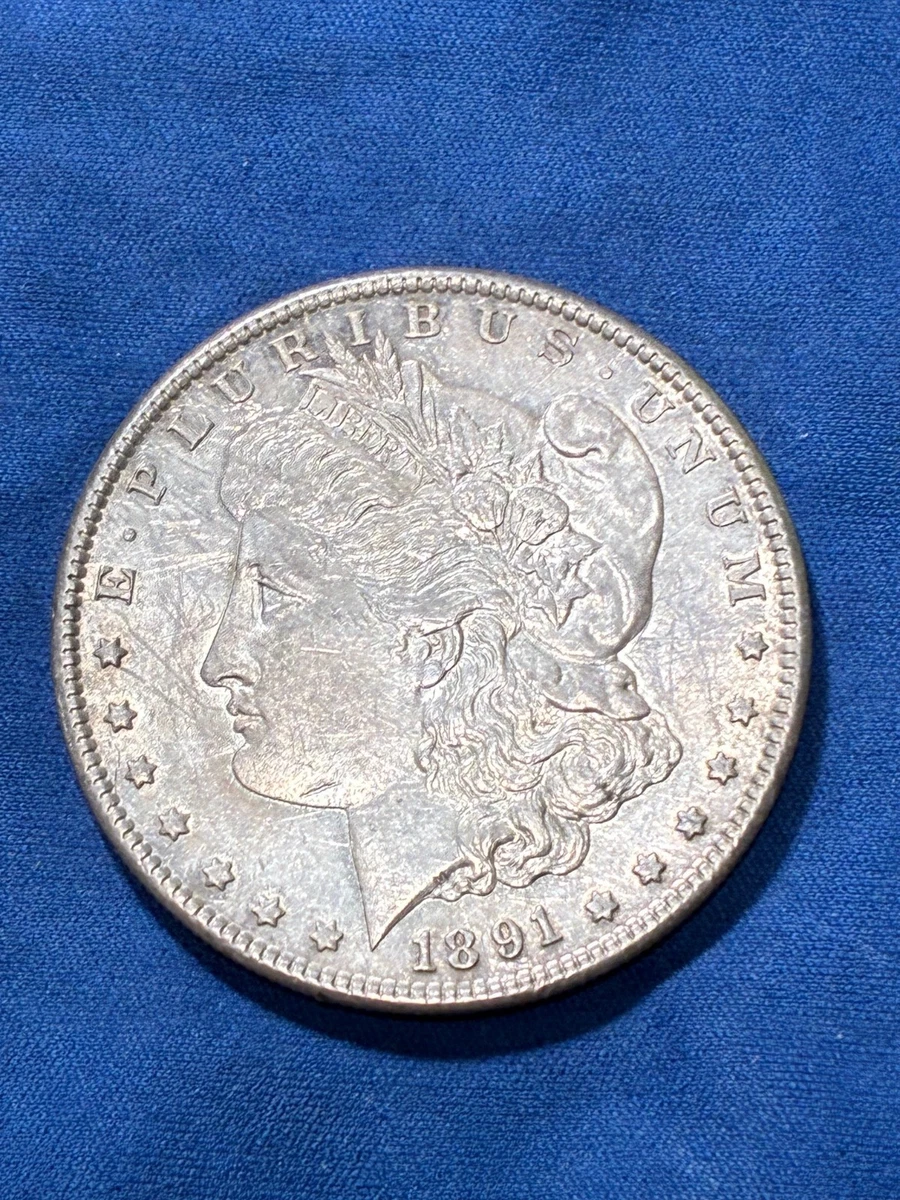 1891年 「モルガンダラー銀貨」VF（very fine）ミントマークS 1891年 「モルガンダラー銀貨」VF（very fine）ミントマークS 【公式通販】