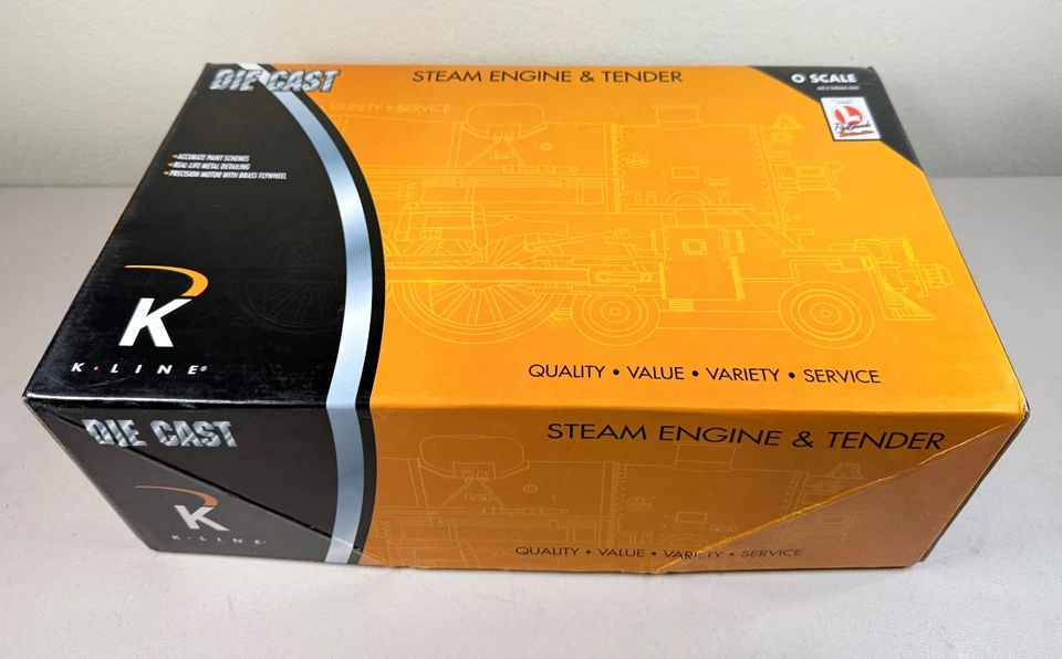 K-Line K-3810-0913S O Pennsylvania Railroad A5 Steam Switcher & Tender #913 MINT - Image 4 of 4