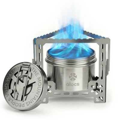 Alocs 2250W Alcohol Stove - Camping with Sealed Cover - small