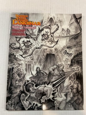 Goodman Games DCC Lankhmar Masks Of Lankhmar Adventure GMG5206 RPG Module