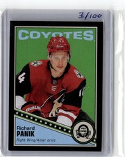 2019-20 O-Pee-Chee #325 Richard Panik Retro-Black-Border #/100