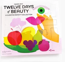Trader Joe’s Advent 12 Days of Beauty Curated Beauty Collection New 2025 Edition