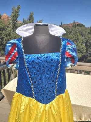 Disney Snow White Costume Princess Halloween Costume Play Dress