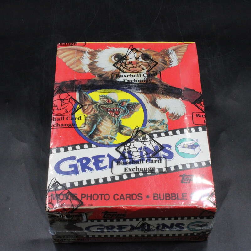 1984 Topps Gremlins BBCE Wrapped Wax Box 36 Packs SZ176