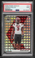 2020 Panini Mosaic Rookies Mosaic Prizm Javon Kinlaw #247 PSA 9 MINT 7bf