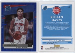 2020 Panini Donruss Rated Rookies Choice Blue /49 Killian Hayes #204 Rookie RC