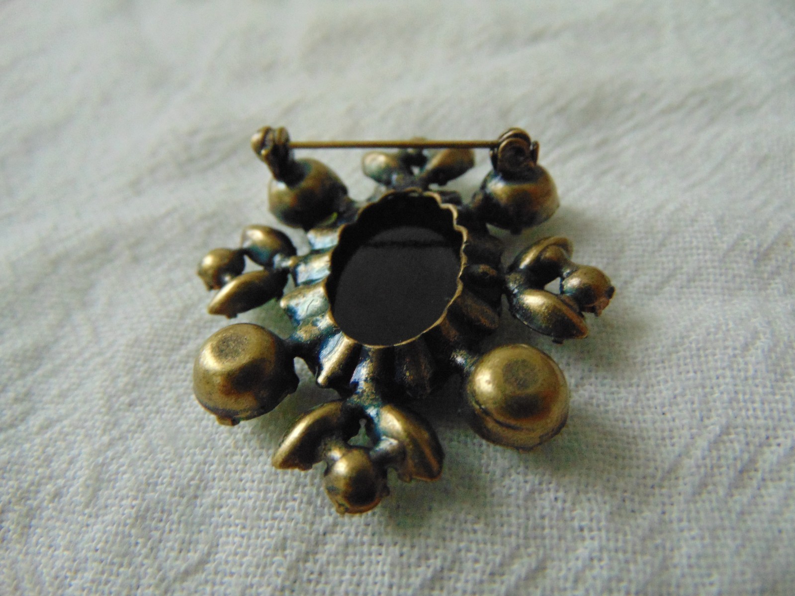 vtg unsigned Schreiner foiled Easter Egg glass ca… - image 5