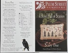 6x Xstitch CHART: PLUM ST Halloween Adams Family, Scary, Ghouls, Charbootie-RQ46