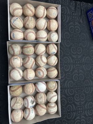 Lot Of 36 USED Baseballs Mixed Brands, Varying Condition, For Practice