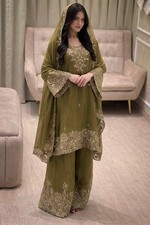 Pakistani Salwar Kameez Ready To Wear Dress 3 Piece Suit Wedding Party Bollywood