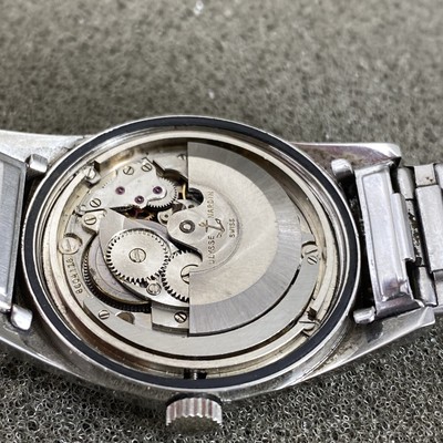 VINTAGE ULYSSE NARDIN JUBILE 4000 AUTOMATIC WATCH SS CASE AND