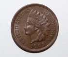 AU 1903 Indian Head Cent   {{{ 1 F43